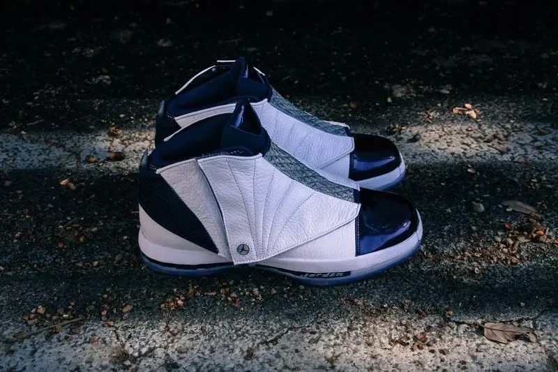 Giày Nike Air Jordan 16 Retro 'Midnight Navy' 2016 683075-106 - Ảnh 3
