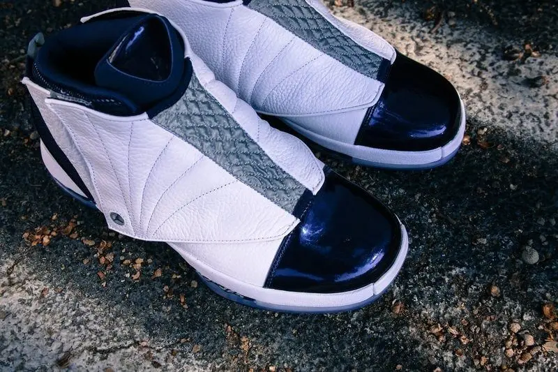 Giày Nike Air Jordan 16 Retro 'Midnight Navy' 2016 683075-106 - Ảnh 4