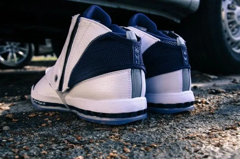 Giày Nike Air Jordan 16 Retro 'Midnight Navy' 2016 683075-106 - Ảnh 5