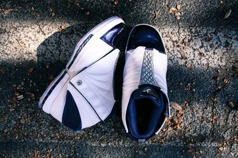 Giày Nike Air Jordan 16 Retro 'Midnight Navy' 2016 683075-106 - Ảnh 6