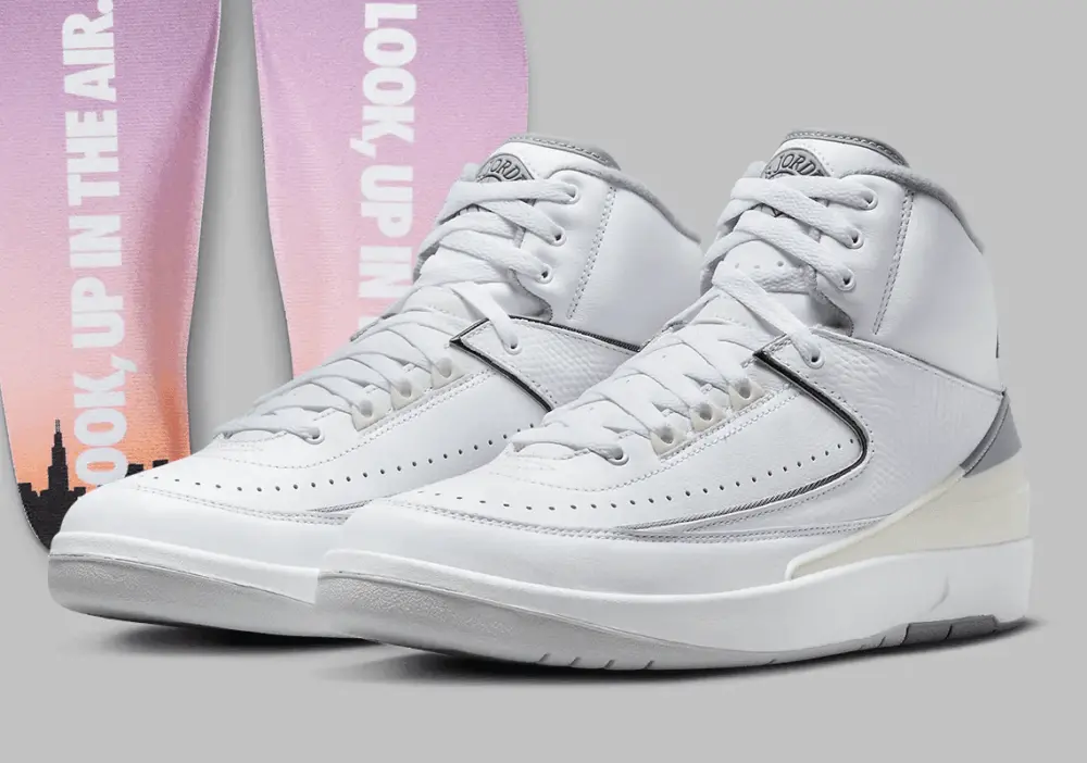 Giày Nike Air Jordan 2 Retro 'Cement Grey' DR8884-100 - Ảnh 5