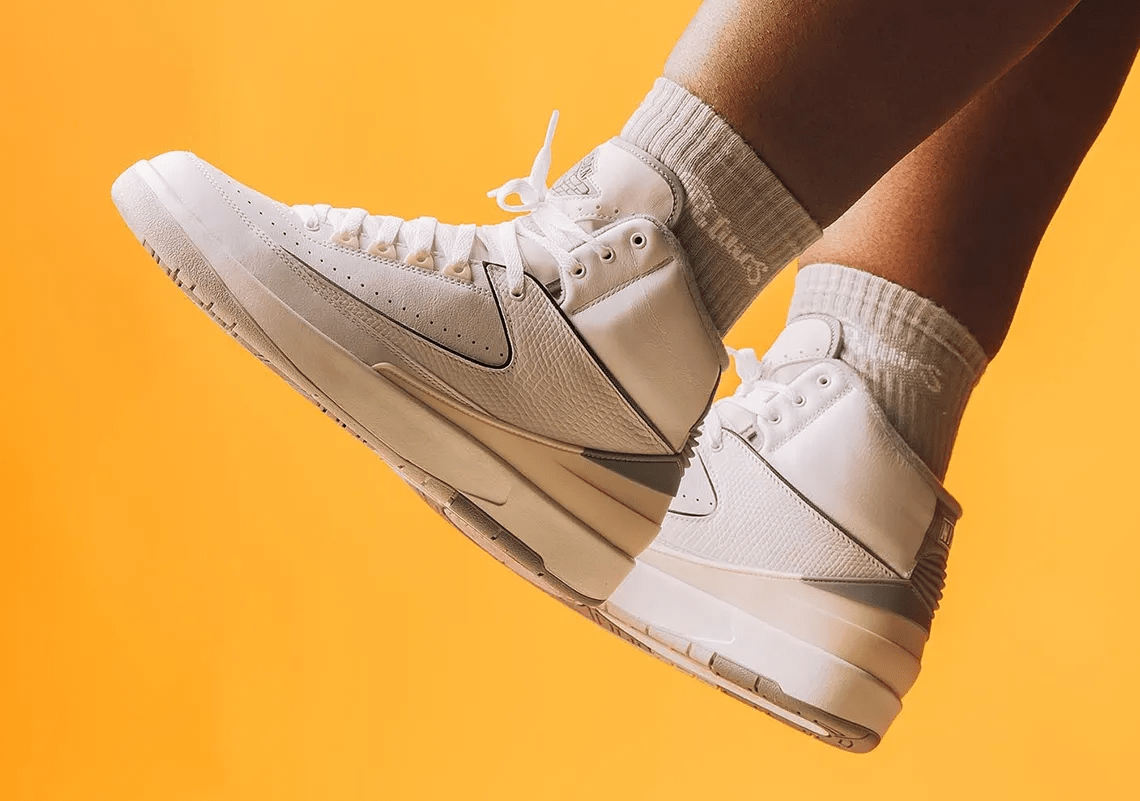 Giày Nike Air Jordan 2 Retro 'Cement Grey' DR8884-100 - Ảnh 3