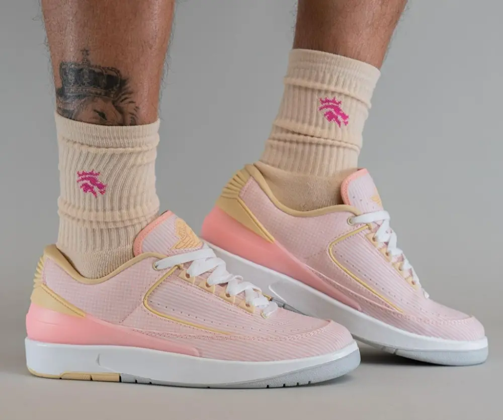 Giày Nike Air Jordan 2 Retro Low 'Craft Seersucker' DX6930-600 - Ảnh 5