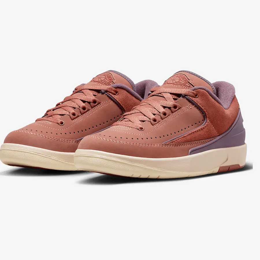 Giày Nike Air Jordan 2 Low 'Sky Orange' DX4401-800 - Ảnh 4