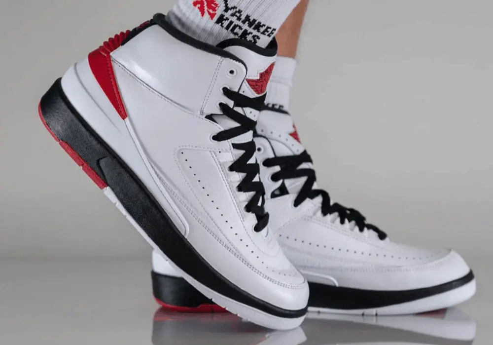 Giày Nike Air Jordan 2 Retro 'Chicago' DX2591-106 - Ảnh 3