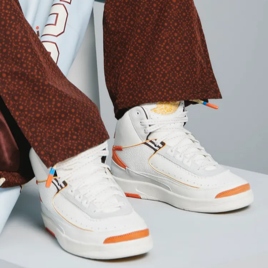 Giày Nike Air Jordan 2 Retro Maison 'Chateau Rouge' DO5254-180 - Ảnh 3