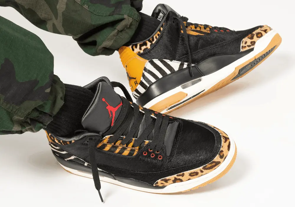 Giày Nike Air Jordan 3 Retro SE Animal Instinct CK4344-002 - Ảnh 4