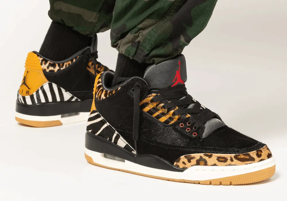 Giày Nike Air Jordan 3 Retro SE Animal Instinct CK4344-002 - Ảnh 3