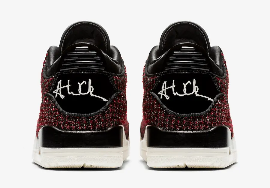 Giày Nike Air Jordan 3 Retro 'University Red' BQ3195-601 - Ảnh 9
