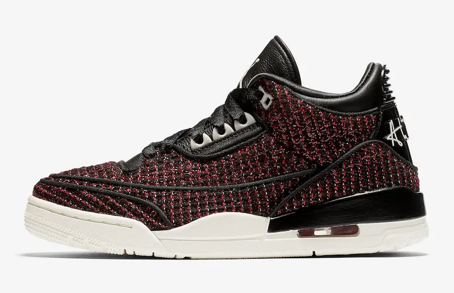 Giày Nike Air Jordan 3 Retro 'University Red' BQ3195-601 - Ảnh 3