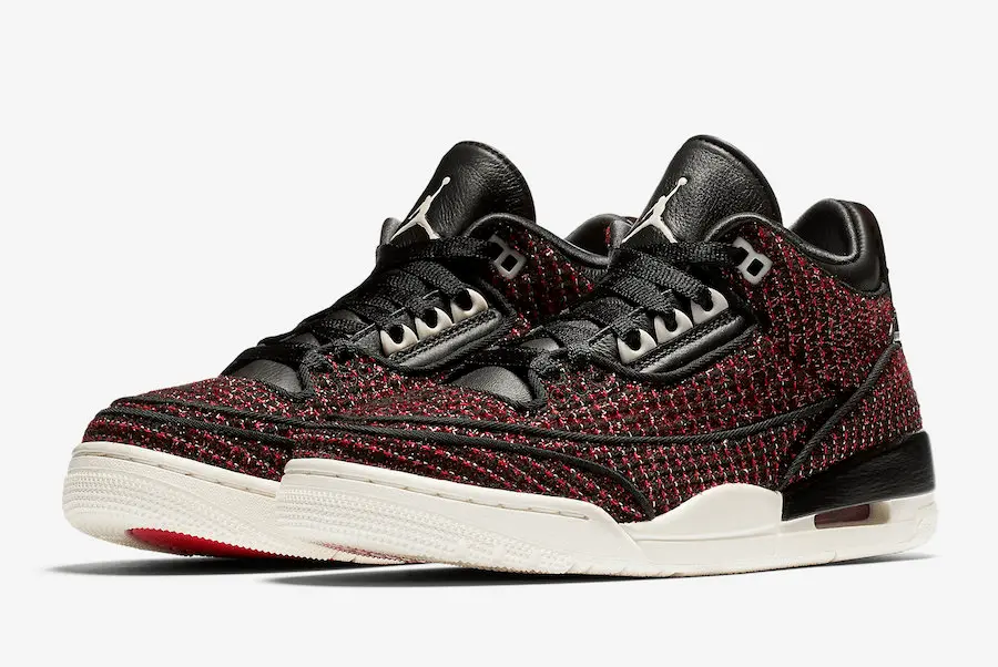 Giày Nike Air Jordan 3 Retro 'University Red' BQ3195-601 - Ảnh 4