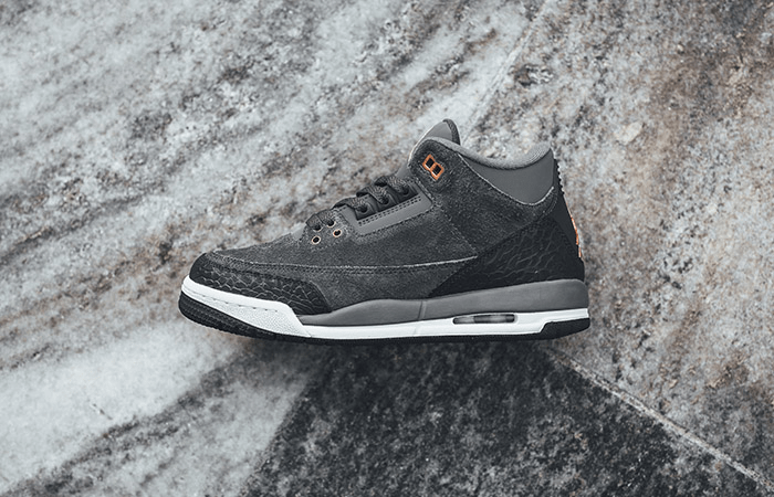 Giày Nike Air Jordan 3 Retro GS 'Anthracite' 441140-035 - Ảnh 2
