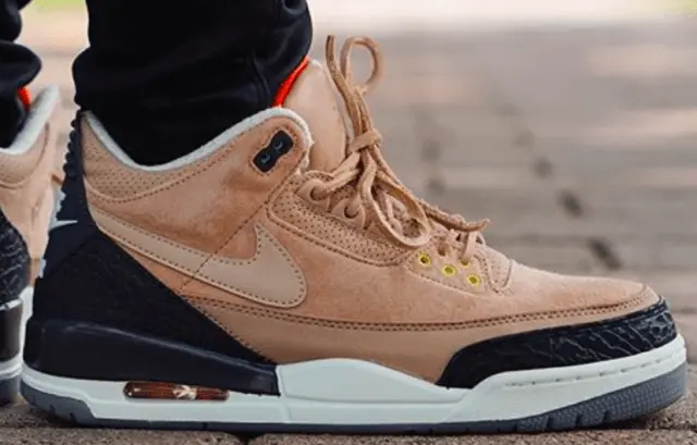 Giày Nike Air Jordan 3 Retro JTH NRG 'Bio Beige' AV6683-200 - Ảnh 4