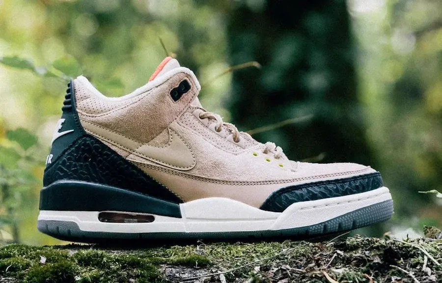 Giày Nike Air Jordan 3 Retro JTH NRG 'Bio Beige' AV6683-200 - Ảnh 3