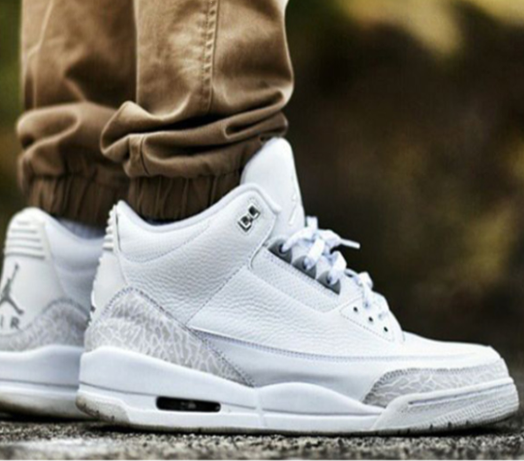 Giày Nike Air Jordan 3 Retro 'Pure Money' 136064-103 - Ảnh 3