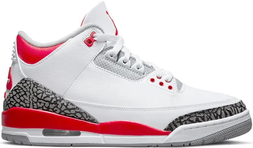 Giày Nike Air Jordan 3 Retro 'Fire Red' 2022 DN3707-160