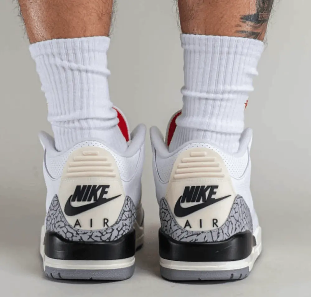 Giày Nike Air Jordan 3 Retro 'White' DN3707-100 - Ảnh 4