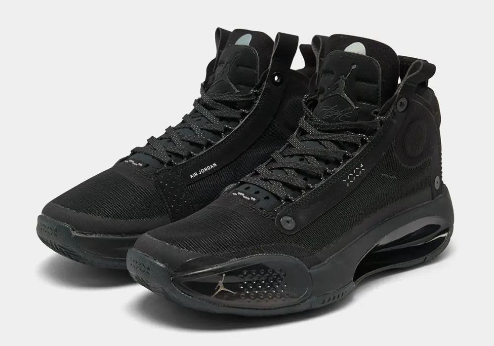 Giày Air Jordan 34 GS 'Black Cat' BQ3384-003 - Ảnh 4
