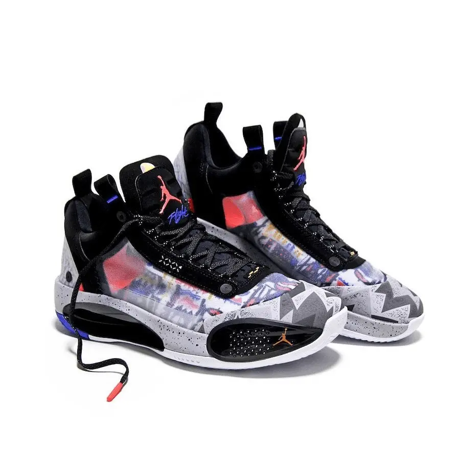 Giày Nike Air Jordan 34 Low PF ‘Heritage’ CZ7746-008 - Ảnh 4