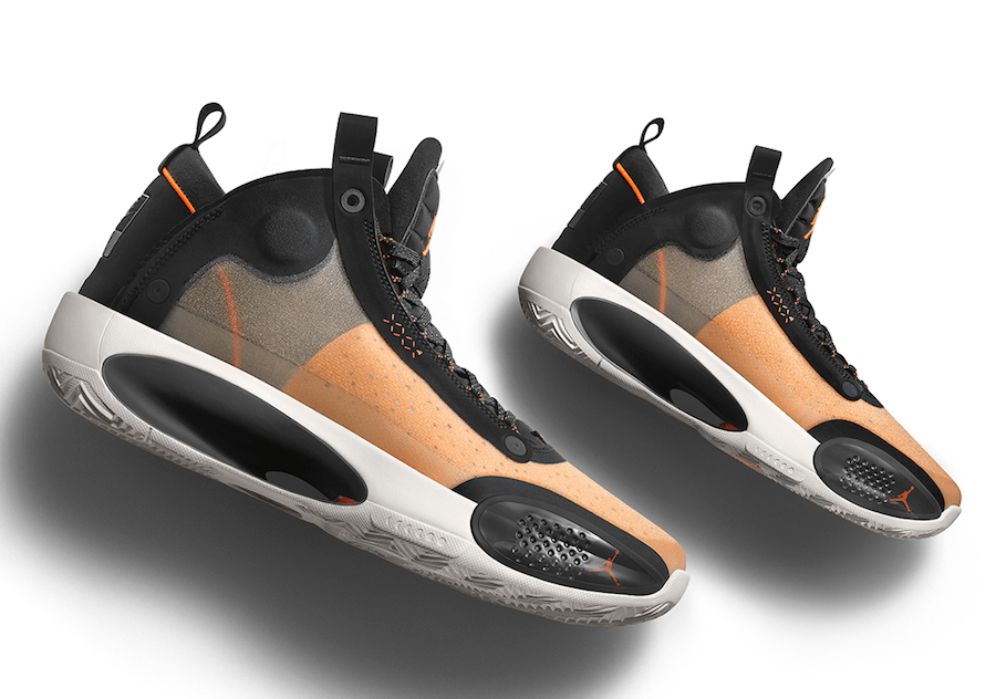 Giày Nike Air Jordan 34 'Amber Rise' AR3240-800 - Ảnh 4
