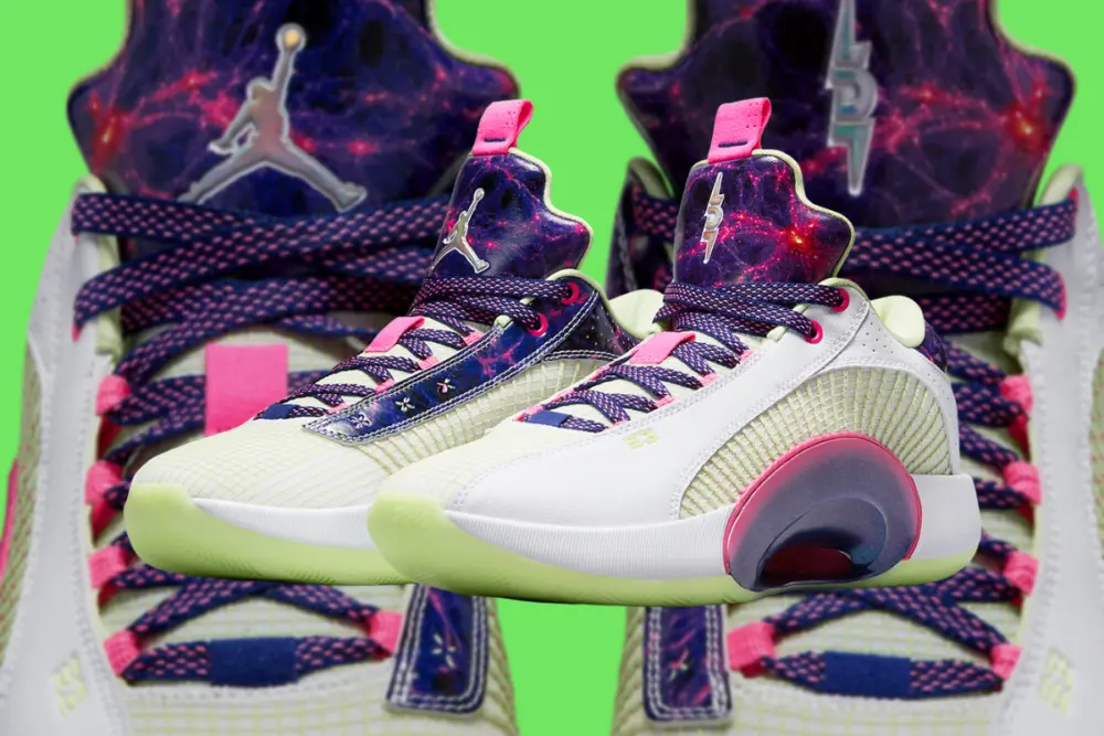 Giày Nike Luka Doncic x Air Jordan 35 Low 'Cosmic Deception' DJ9805-190 - Ảnh 4