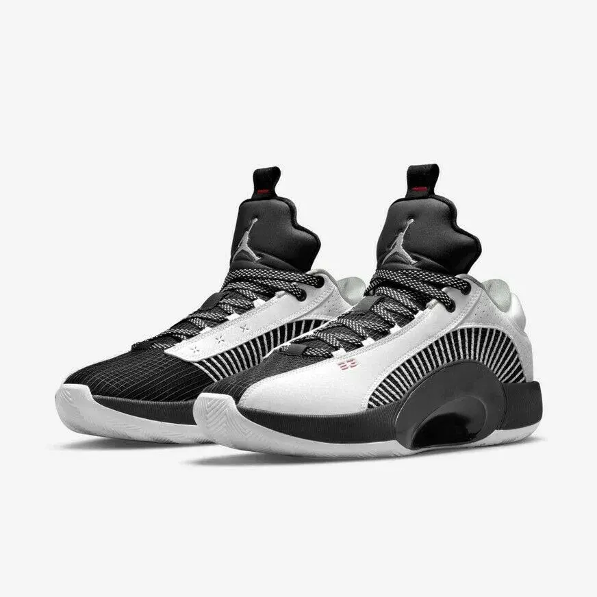 Giày Nike Air Jordan 35 Low PF 'White Black' CW2459-101 - Ảnh 4
