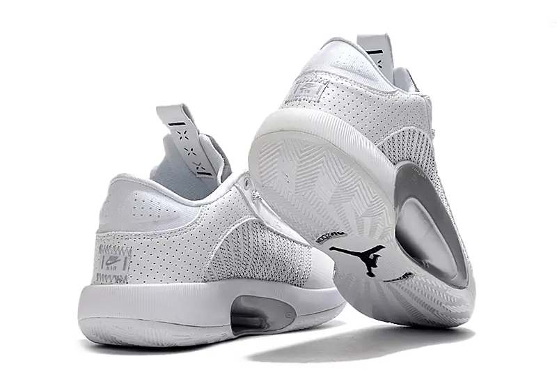 Giày Nike Air Jordan 35 Low PF 'White Metallic Silver' CW2459-100 - Ảnh 3