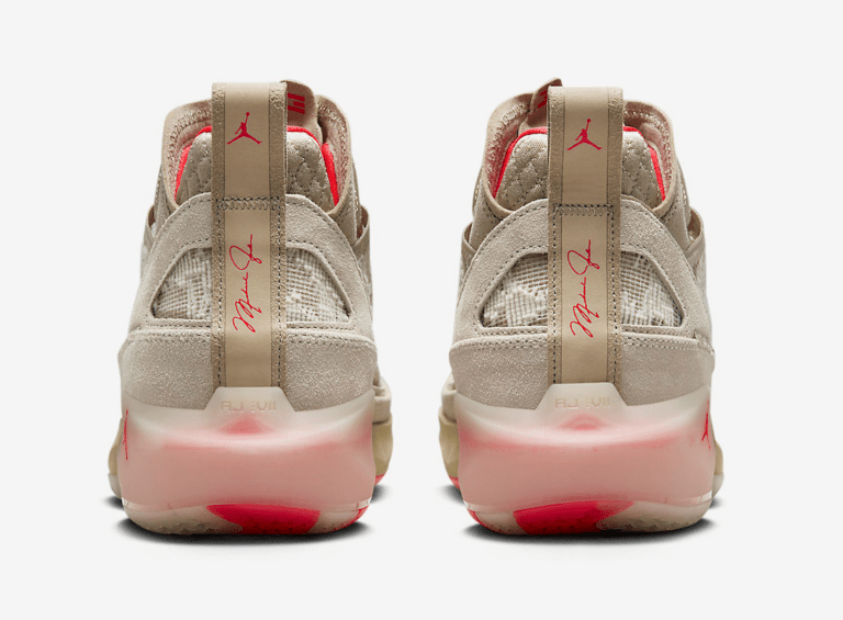 Giày Nike Air Jordan 37 ‘Wheat Red’ FD6721-200 - Ảnh 5