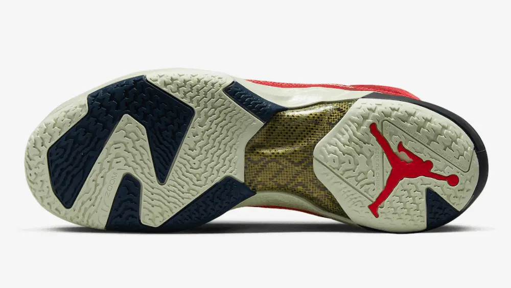 Giày Nike Air Jordan 37 'Rui Hachimura Siren Red' DX1691-600 - Ảnh 9