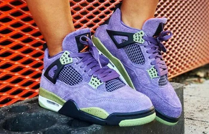 Giày Nike Air Jordan 4 Retro 'Canyon Purple' AQ9129-500 - Ảnh 5