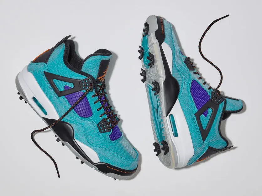 Alternative view of Giày Golf Nike Air Jordan 4 Golf NRG 'Torrey Pines' CZ2439-300
