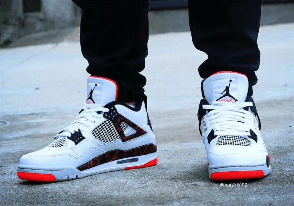 Giày Nike Air Jordan 4 Retro GS 'Pale Citron' 408452-116 - Ảnh 4