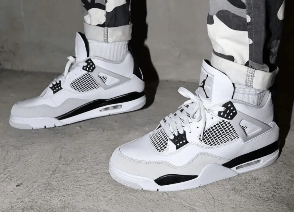 Giày Nike Air Jordan 4 Retro 'Military Black' DH6927-111 - Ảnh 5
