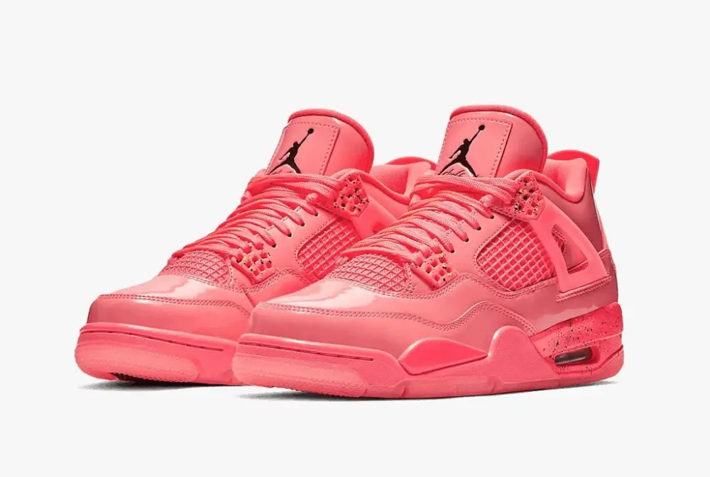 Alternative view of Giày Nike Wmns Air Jordan 4 Retro NRG 'Hot Punch' AQ9128-600