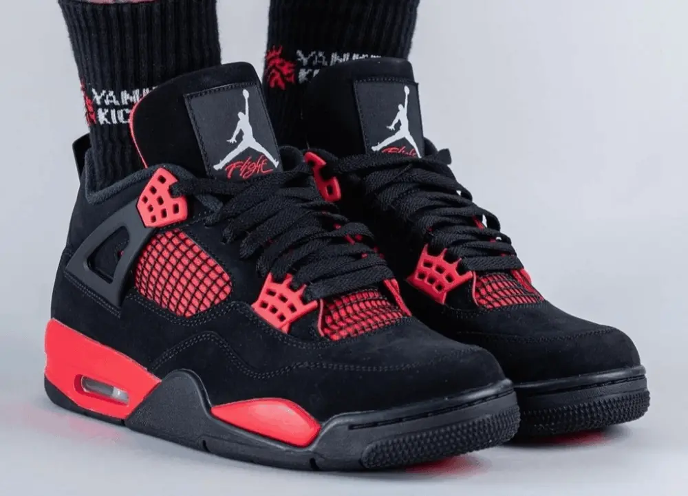 Giày Nike Air Jordan 4 'Red Thunder' CT8527-016 - Ảnh 3