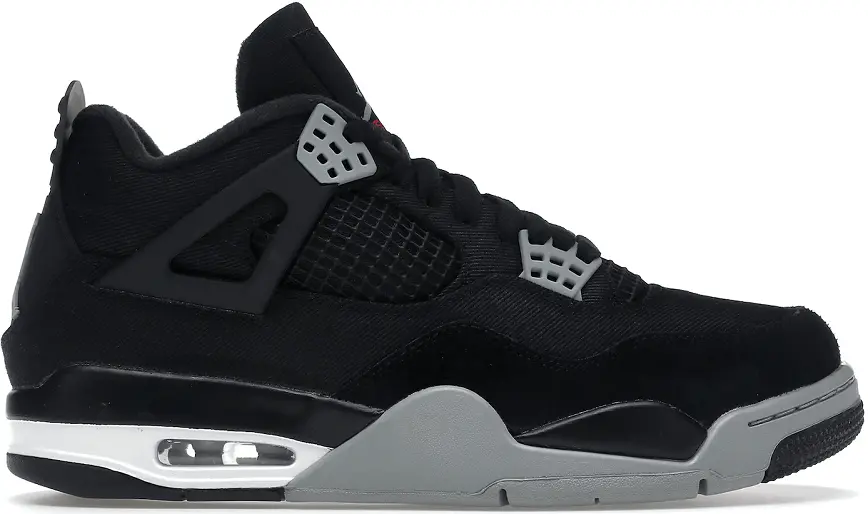 Giày Nike Air Jordan 4 Retro 'Black Canvas' DV0553-006
