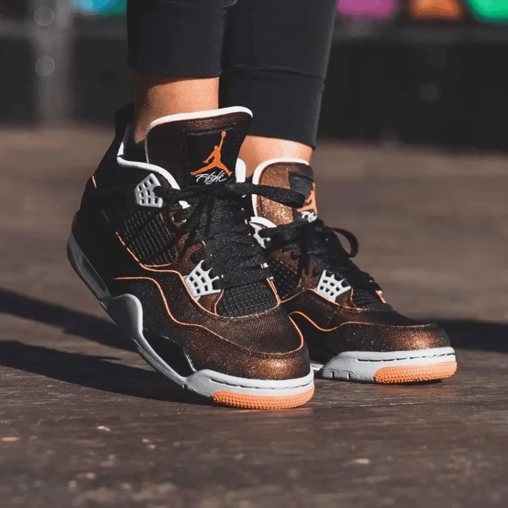 Giày Nike Wmns Air Jordan 4 Retro 'Starfish' CW7183-100 - Ảnh 4