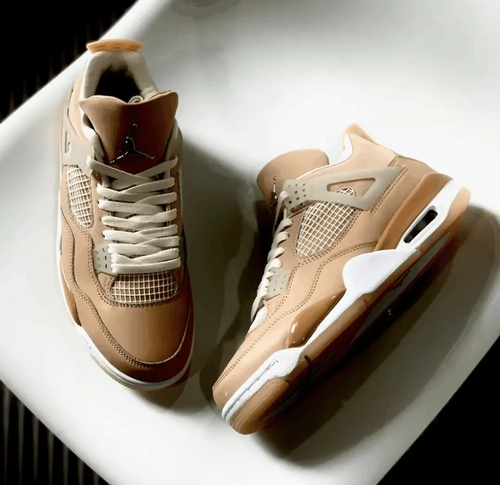 Giày Nike Wmns Air Jordan 4 Retro 'Shimmer' DJ0675-200 - Ảnh 3
