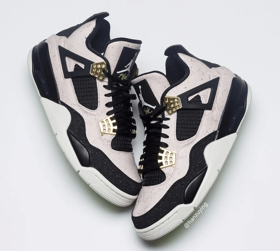 Giày Nike Wmns Air Jordan 4 Retro 'Splatter' AQ9129-601 - Ảnh 4
