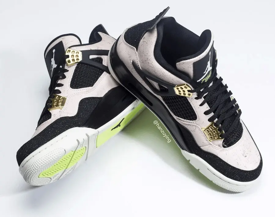 Alternative view of Giày Nike Wmns Air Jordan 4 Retro 'Splatter' AQ9129-601