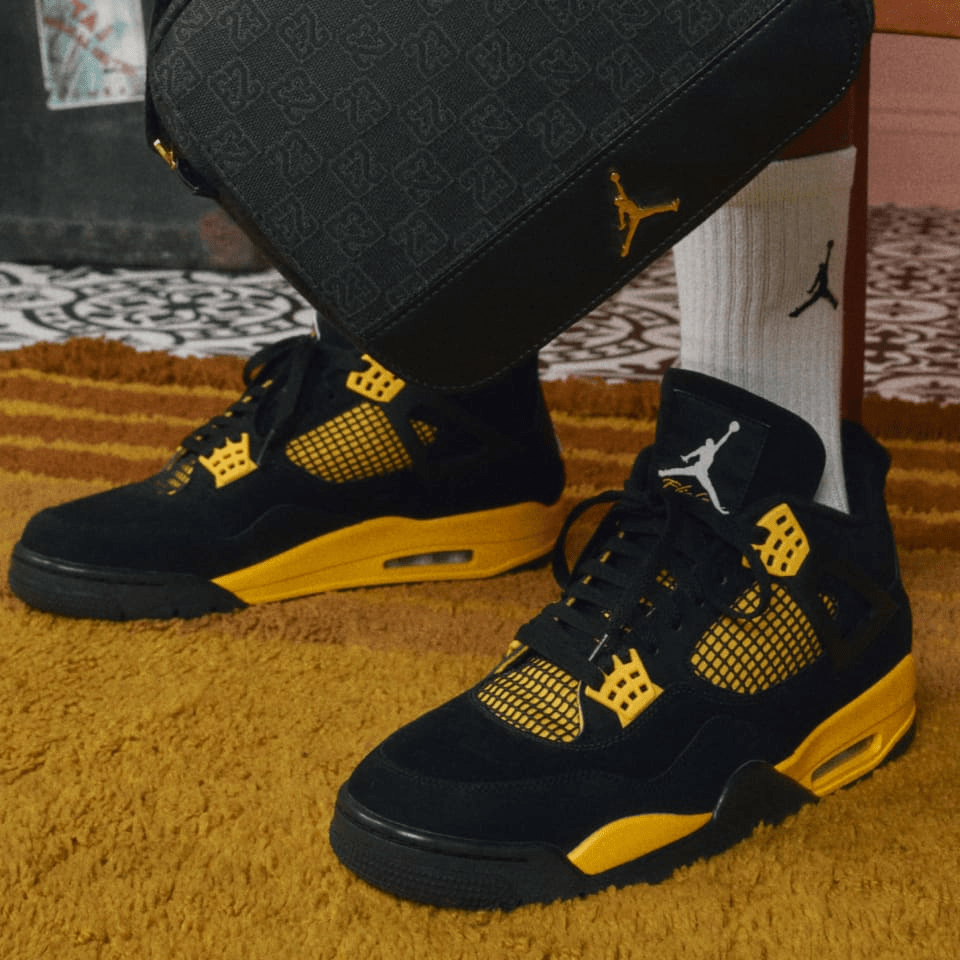 Giày Nike Air Jordan 4 Retro 2023 'Thunder' DH6927-017 - Ảnh 6