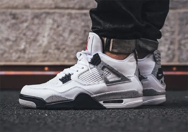 Giày Nike Air Jordan 4 Golf 'White Cement' CU9981-100 - Ảnh 3