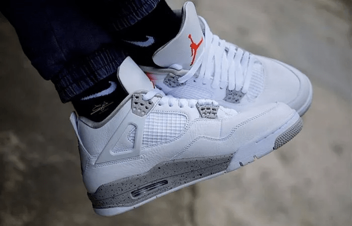 Giày Nike Air Jordan 4 Retro 'White Oreo' CT8527-100 - Ảnh 2