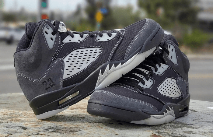 Giày Nike Air Jordan 5 Retro 'Anthracite' DB0731-001 - Ảnh 6