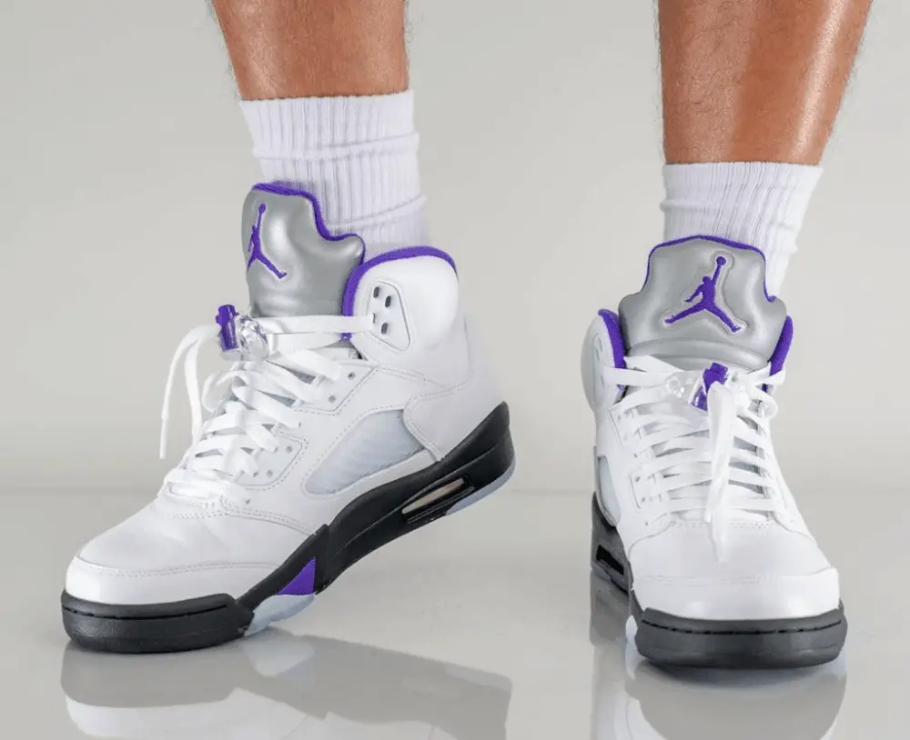 Giày Nike Air Jordan 5 Retro 'Dark Concord' DD0587-141 - Ảnh 4