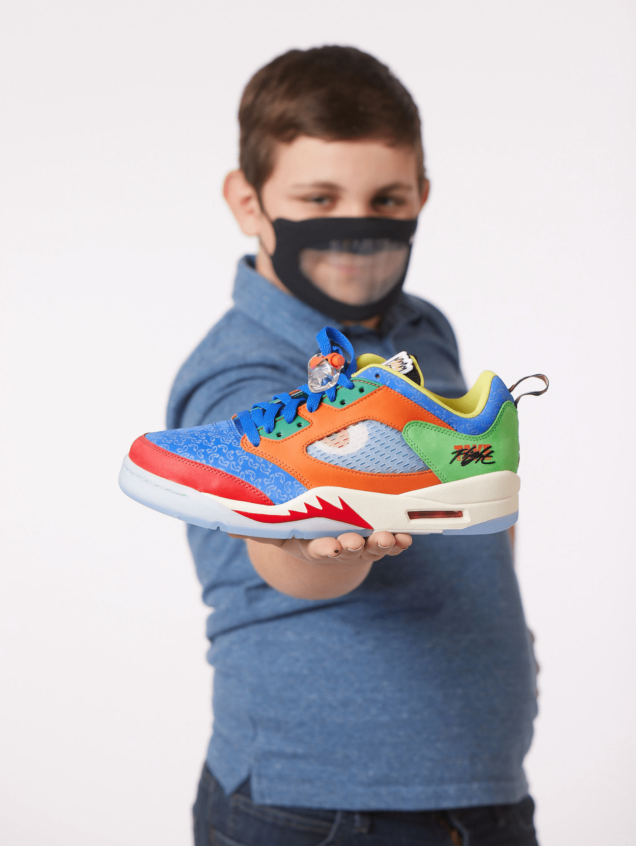 Giày Nike Air Jordan 5 Low 'Doernbecher Michael' DR6287-486 - Ảnh 5