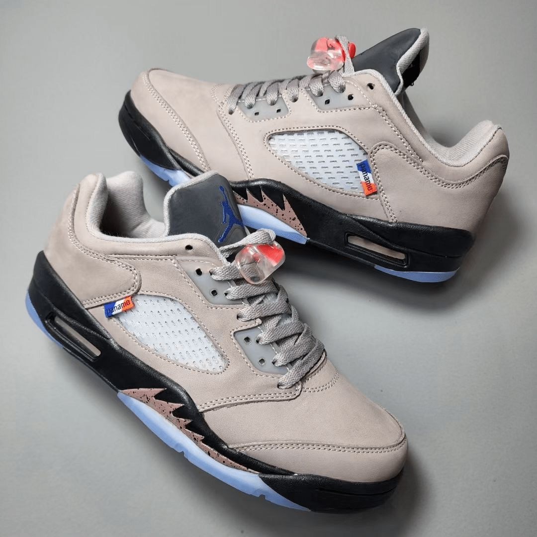 Giày Nike Paris Saint-Germain x Air Jordan 5 Retro Low 'Paname' DX6325-204 - Ảnh 2