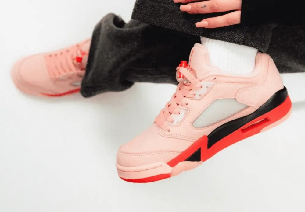 Giày Nike Air Jordan 5 Retro Low Arctic Orange DA8016-806 - Ảnh 5