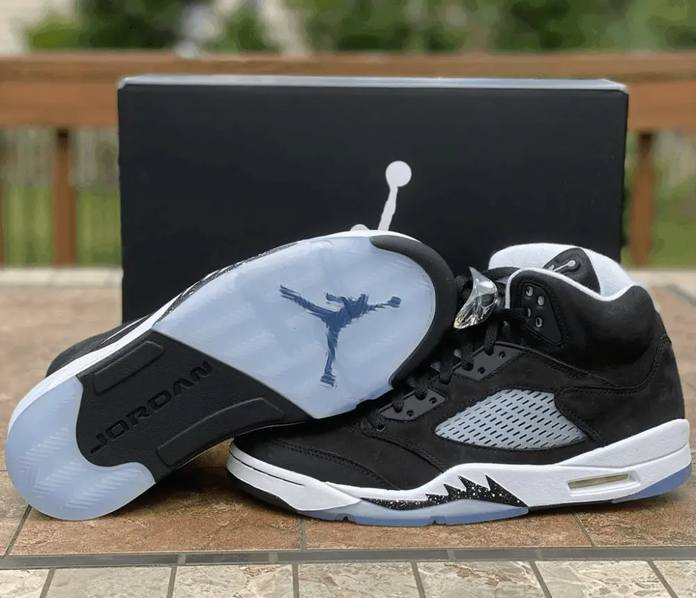 Giày Nike Air Jordan 5 Retro 'Oreo' 2021 CT4838-011 - Ảnh 3