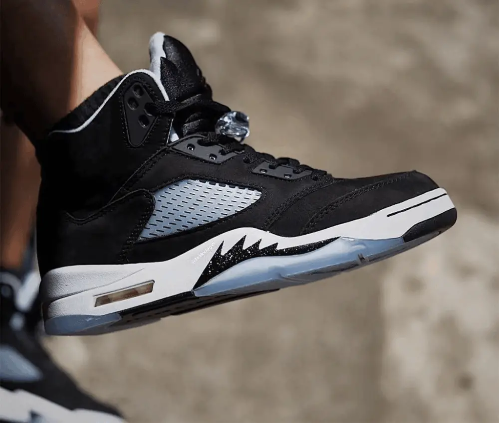 Giày Nike Air Jordan 5 Retro 'Oreo' 2021 CT4838-011 - Ảnh 4